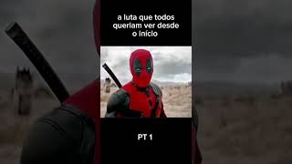 DEADPOOL FOI PRA CIMA DO WOLVERINE #deadpool #wolverine