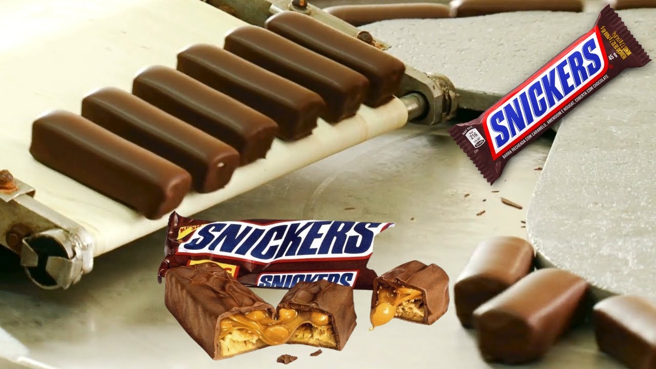 Como o chocolate SNICKERS é feito – Processo Industrial