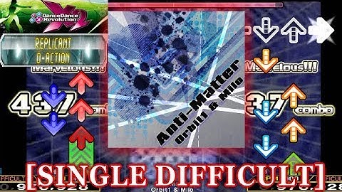 【DDR X2】 Anti-Matter [SINGLE DIFFICULT] 譜面確認＋クラップ
