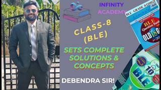 SET 3 Group 'A': Optional Maths:- Class-8(BLE) | Complete Concept & solutions of Question Bank
