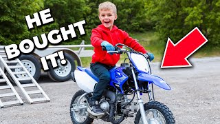 JACKSON Buys His First DIRT BIKE!