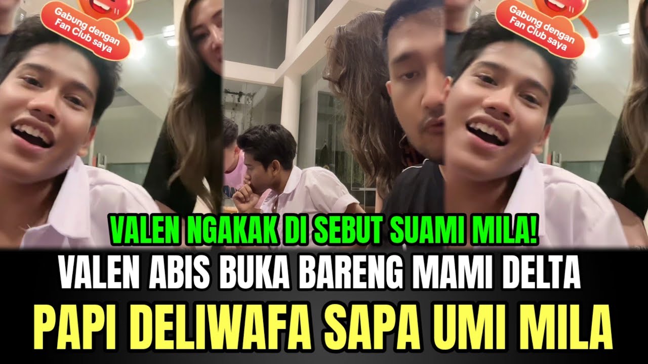 Valen Abis Buka Puasa Bareng Mami Delta Hesti, Papi Sapa Umi Mila!