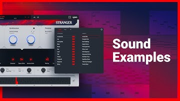 Sound Examples I Usynth STRANGER