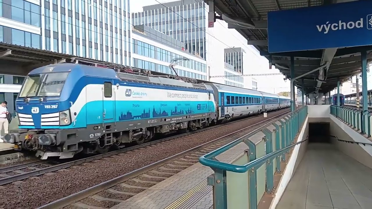 Vlaky Praha - Holešovice 21.10.2025