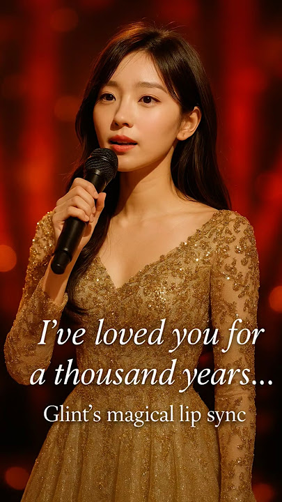 A Thousand Years 💛 | Glint’s Magical Lip Sync Performance #music #musician