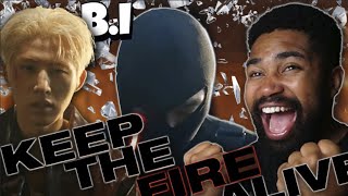 WOW!! | B.I (비아이) KEEP THE FIRE ALIVE (COSMOS Message Film #1) | Reaction