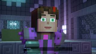 Minecraft: Story Mode Season 2 Episode 2 Part 3 Red Clip Female Jesse