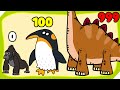 На ЗООПАРК НАПАЛИ динозавры! Merge Animals My Perfect Zoo