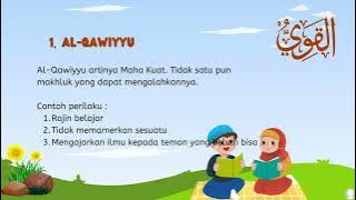 VIDEO PEMBELAJARAN PAI KELAS 5 MATERI ASMAUL HUSNA