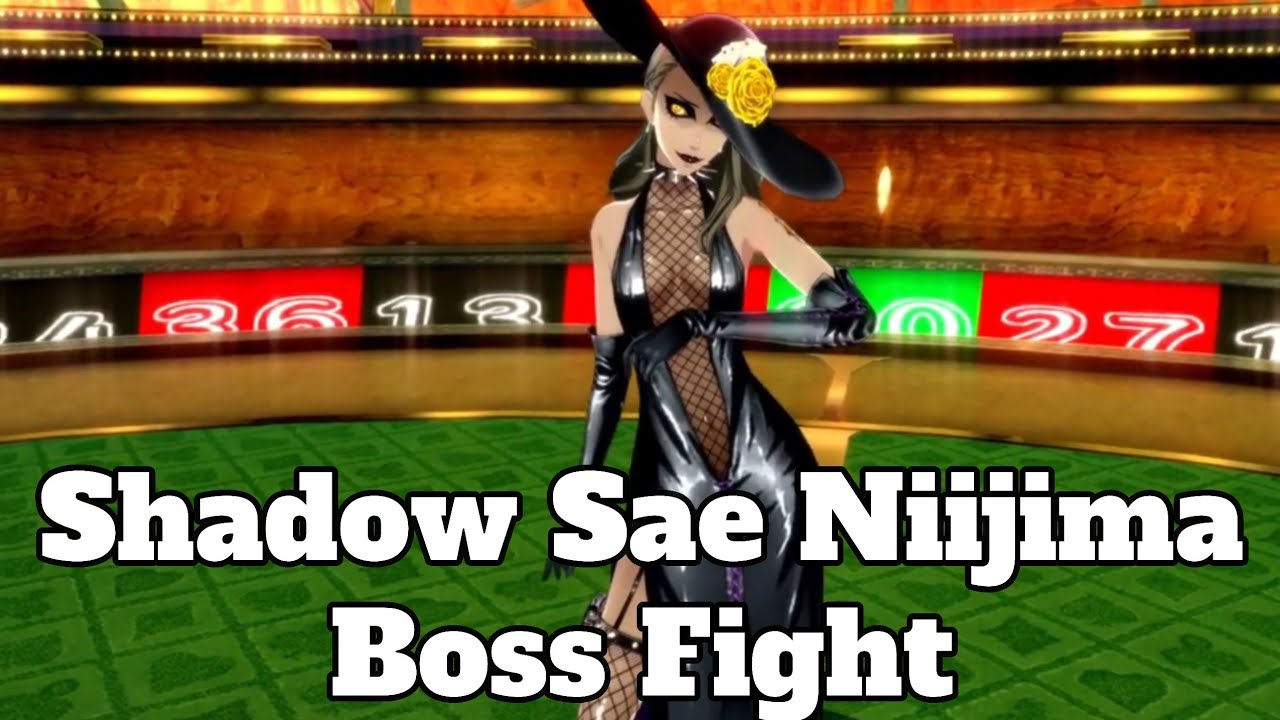 Persona 5 Royal Shadow Sae Niijima Boss Fight (Merciless Difficulty)