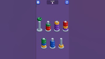 Nuts Sort Master #Level5  #Puzzle#Nuts#hard