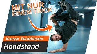 Krasse HANDSTAND VARIATIONEN lernen mit diesem Trick!  | Andiletics