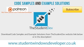 WP8 C# - Code Sample Downloads | Isolated Storage Settings