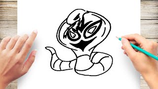 How to Draw Arbok Step by Step