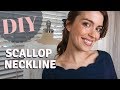 T-shirt Sewing Tutorial & Scallop Neckline Pattern Hack | Grainline Studio's Lark Tee