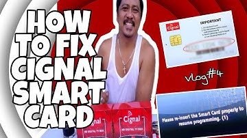HOW TO FIX CIGNAL SMART CARD 1&2 | TROUBLESHOOT