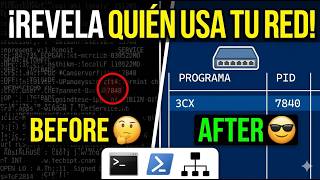 Domina tu Red🌐: Identifica procesos ocultos con Netstat, PowerShell y TCPView