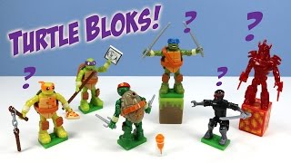 Leonardo Teenage Mutant Ninja Turtles Nickelodeon Serie 1 Mega Bloks Figur 
