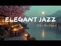 Calm Summer Nights by the Lake with Relaxing Jazz and Cool Breeze - Music Jazz ☕