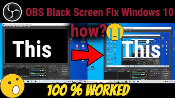 OBS Black Screen Display Capture Solved (2020 The EASY Way) || How To Fix OBS Black Screen ||
