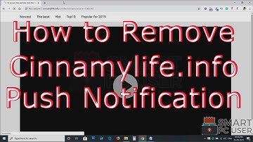 How to Remove Cinnamylife.info Pop-up Notifications (Firefox, Chrome)