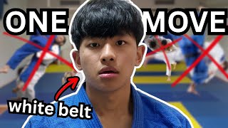 White Belts Enters a Judo Tournament with ONLY One Move