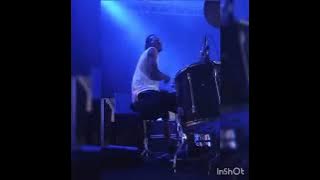 Skill rock N dhut!!  Abank Rhey MJ BIG BAND || drum cam || lagu syantik perlan86