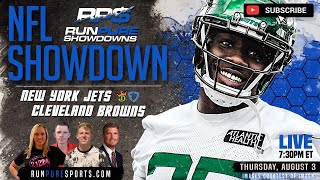 NFL SHOWDOWN | PRESEASON, 2023 DFS | JETS VS BROWNS