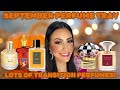 September Perfume Tray 2023 | Transitional perfumes #perfumecollection #perfume #newvideo