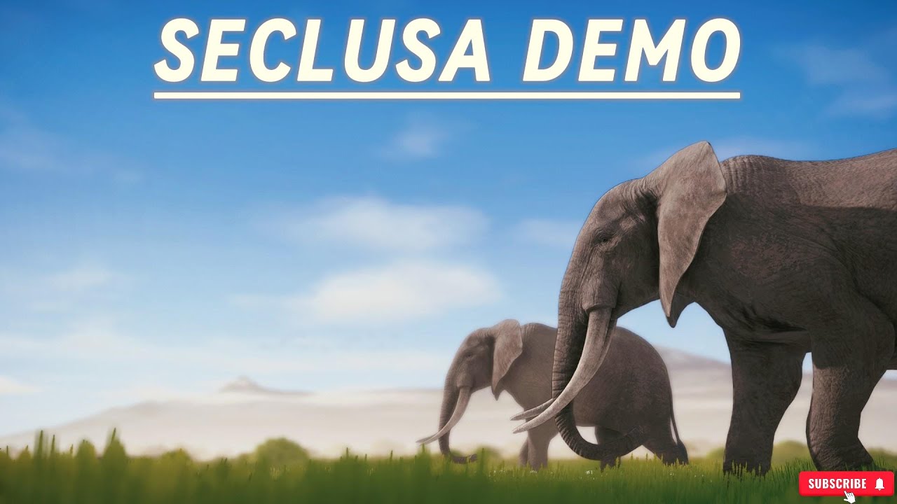 Let´s try SECLUSA Demo🐘- ein gemütliches Fotografie-Sandbox Game in Ostafrika - Einblick - DEUTSCH