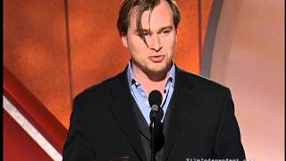 2002 - Best Screenplay & Best Director Christopher Nolan