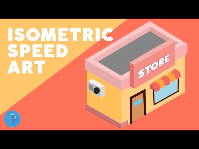Cara Membuat Isometric Building | Speed Art Di Pixellab Android class=