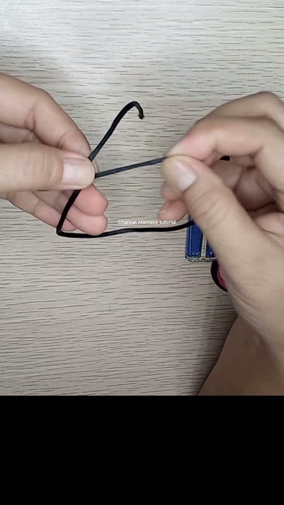 Gelang tali satu simpul || Simpul gelang tali