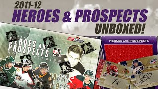 2011-12 Heroes &amp; Prospects Card Unboxing