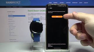Hard Reset SAMSUNG Gear Sport via App – Erase Data Storage / Wipe Data screenshot 5