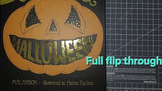 Full flip through of Hanna Karlzon's new book 'Halloween'