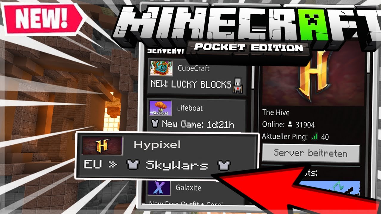 Minecraft Bedrock's Most Popular Server: Lucky Block? 