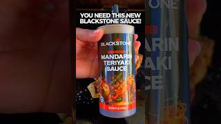 This Mandarin Teriyaki sauce from Blackstone is 🔥 #Walmart #teriyakisauce #blackstonegriddle