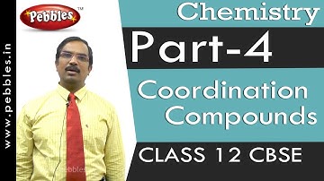 Part-4 : Coordination Compounds | Chemistry | Class 12 | CBSE Syllabus