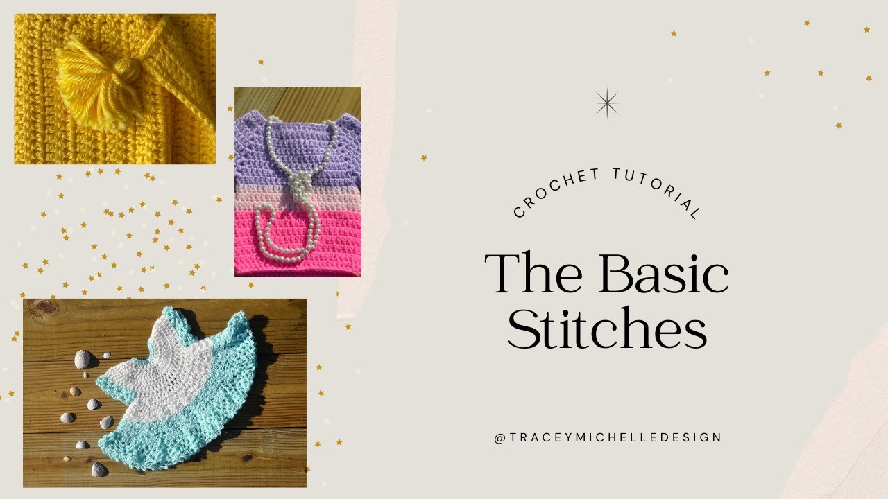 Crochet Tutorial: Basic Stitches - YouTube