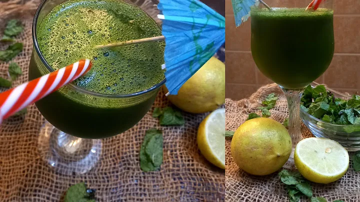 Resturant Style Mint Margrita Recipe|Mint Lemonade Recipe|Mint Margrita drink|