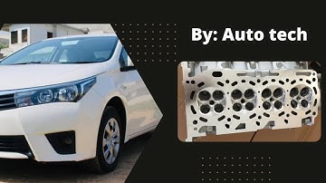 Toyota GLI head resurfacing | headrepair | headresurfacing | timelapse |rebuilding GLI cylinder