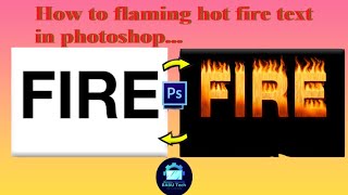 how to flaming hot fire text | photoshop | cs6 |cc screenshot 1