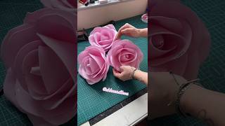 Preparing roses for bouquet 💐 #music #handmade #flowers #diy #shortsyoutube #shortvideo