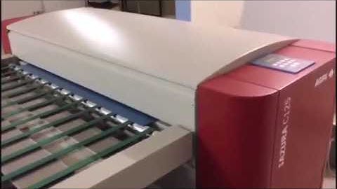 CTP Screen PTR 8000 Screen printing machine