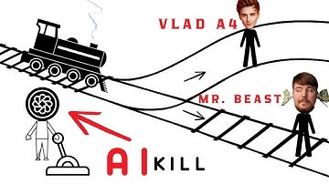 AI decides on absurd trolley problems