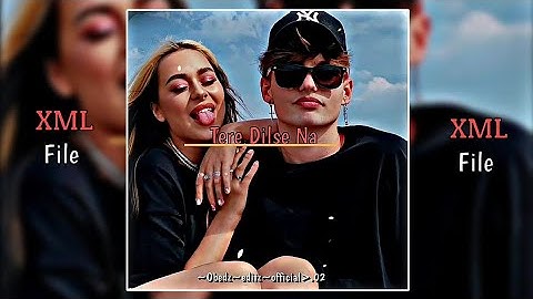 Tere Dilse Naa🎧⏸💥Alight Motion Preset Xml file check description box⤵️⤵️⤵️