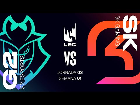 G2 vs SK - JORNADA 3 - LEC - INVIERNO 2025 - LEAGUE OF LEGENDS