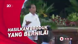 Jokowi Minta Stop Ekspor Barang Mentah: Jangan Hanya Jadi Tukang!