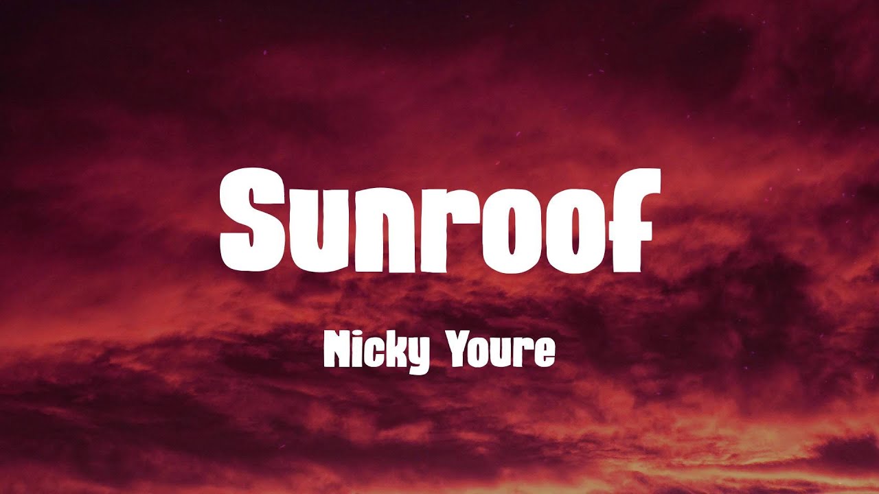 Nicky Youre Sunroof (Lyrics) YouTube